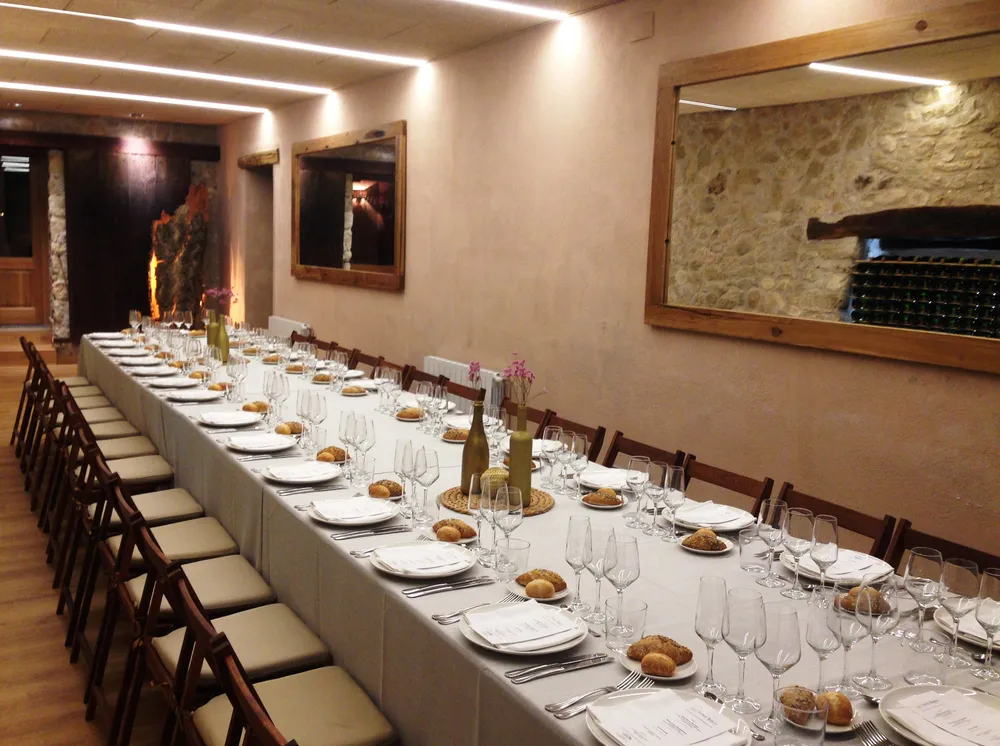 Enoturisme Giró RIbot - Banquet