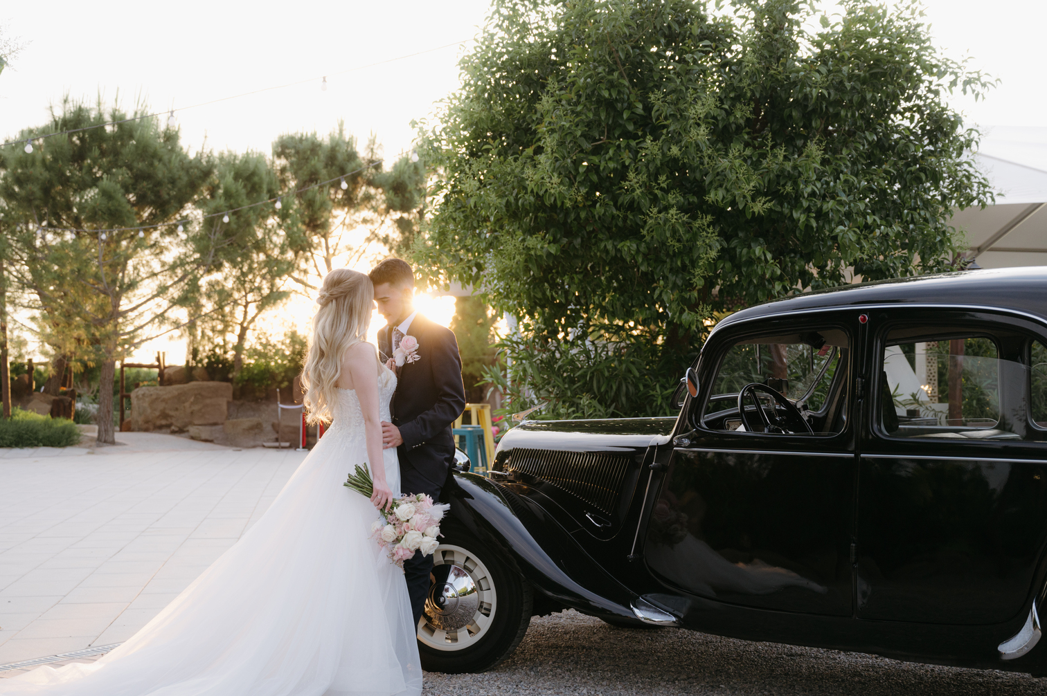 Elegància sobre rodes per al vostre casament