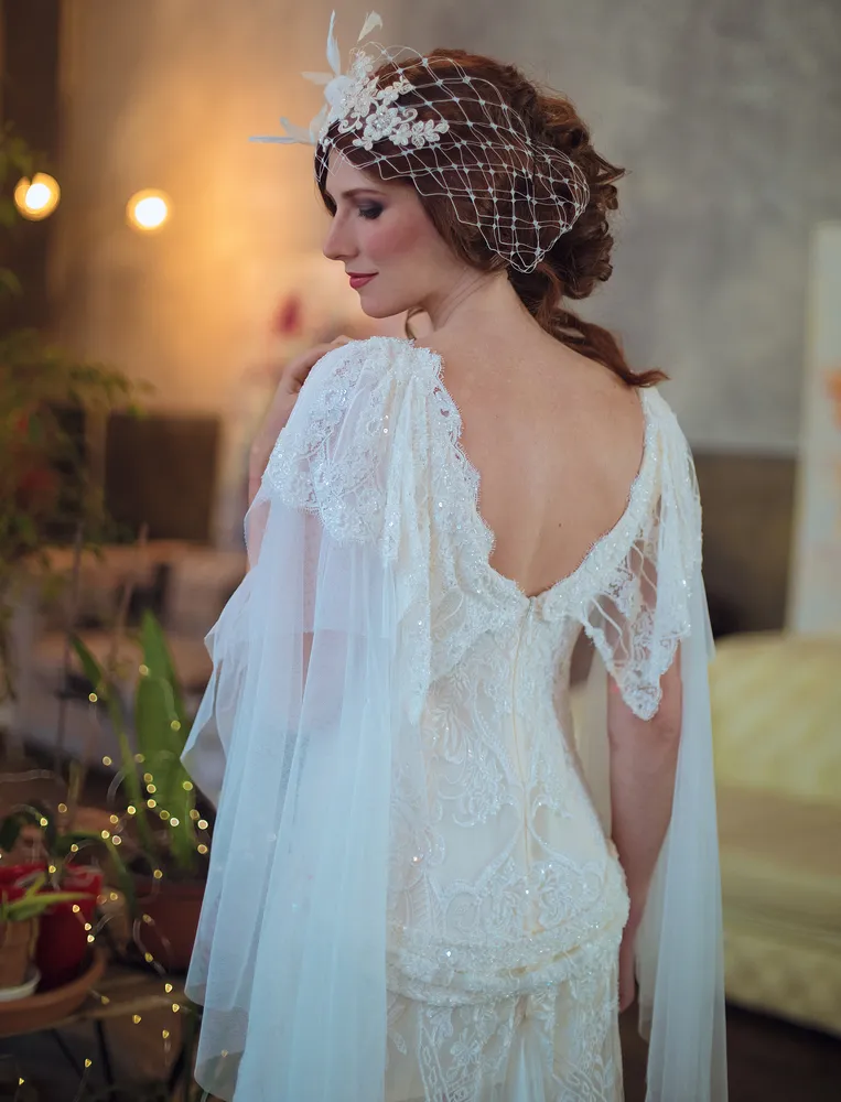 Bibian Blue-vestits de núvia